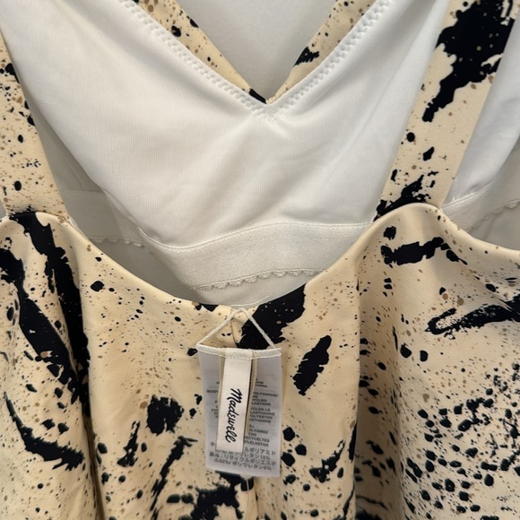 *NEW* MADEWELL SECOND WAVE MAILLOT SPECKLED TIGER ONE PIECE SWIMSUIT XL - Picture 9 of 11